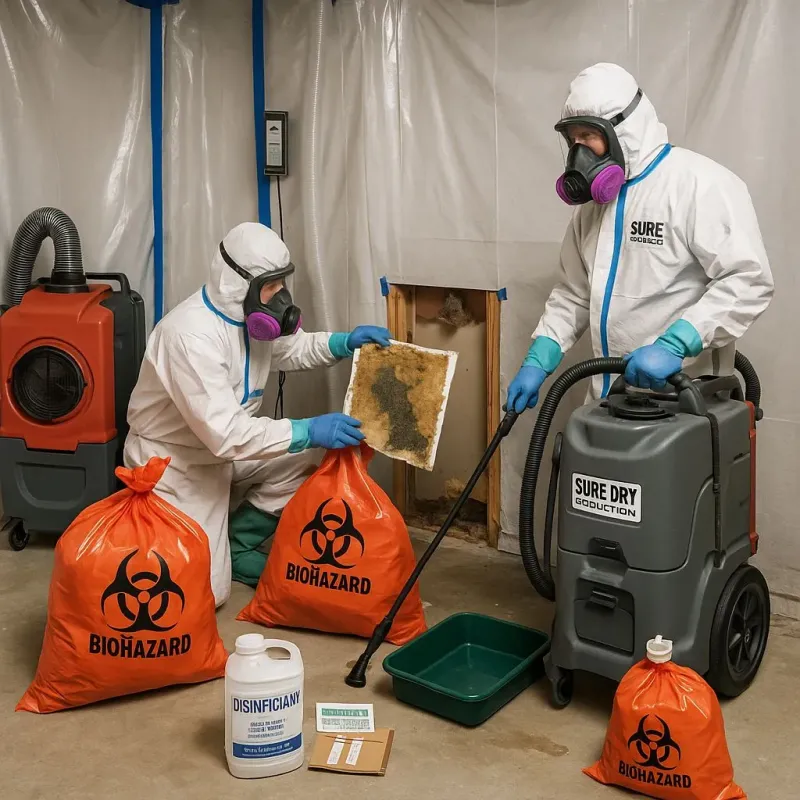 Contaminated Water Handling Protocols process in Lewiston, CA