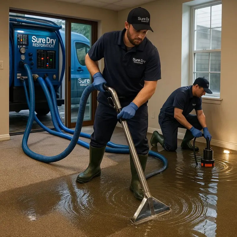 Water Extraction and Removal process in Lewiston, CA